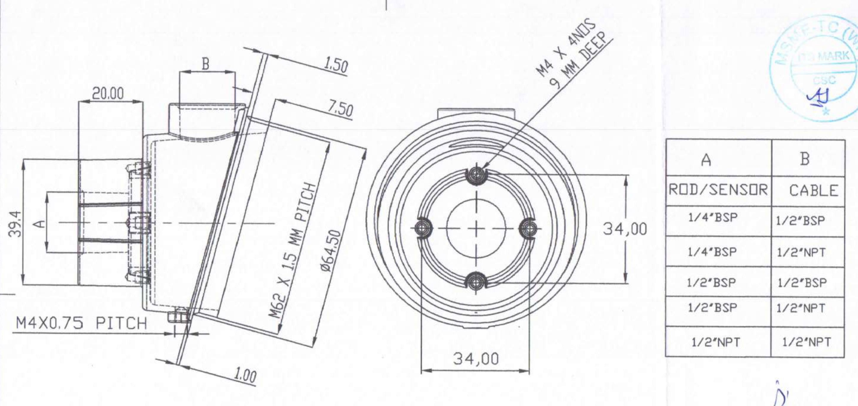 Standerd Thermocouple head Thermocouple head manufacturers India suppliers Dealers